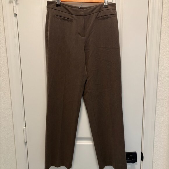 Liz Claiborne "Audra" Pants Size 4P Brown EUC - Picture 3 of 8